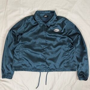 Nike Women’s Satin Embroidered Track Jacket Small